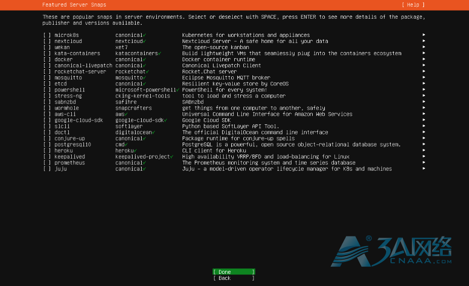 3A网络云服务器图文安装和配置 Ubuntu Server 22.04 LTS 教程
