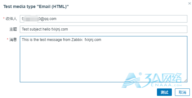 Zabbix5.0.12 自定义邮件分组告警
