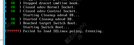 如何处理CentOS Failed to load SELinux policy