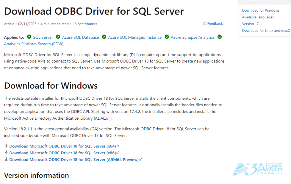 SQLSTATE[IMSSP]: This extension requires the Microsoft ODBC Driver for SQL Server to communicate with SQL Server.