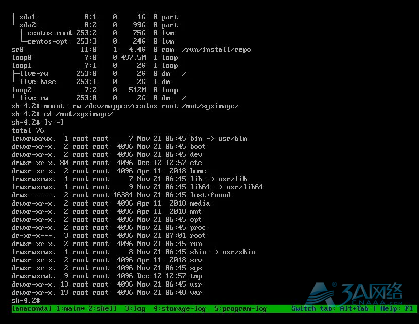 centos7 丢失grub无法启动