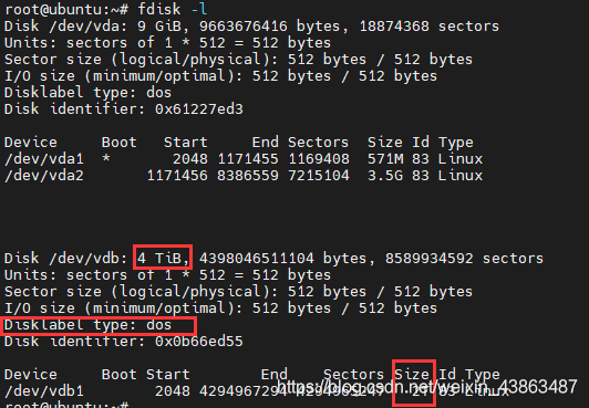 Linux 系统硬盘MBR转换为GPT格式并扩容